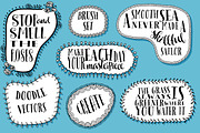 Doodle Brushes, Vector Pack, a Brush Add-On by a Blond Moment (Thumbnail 6 of 6)