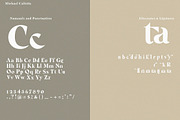 Michaela Calistta - Roman Serif, a Serif Font by Anxiety Studio (Thumbnail 20 of 21)
