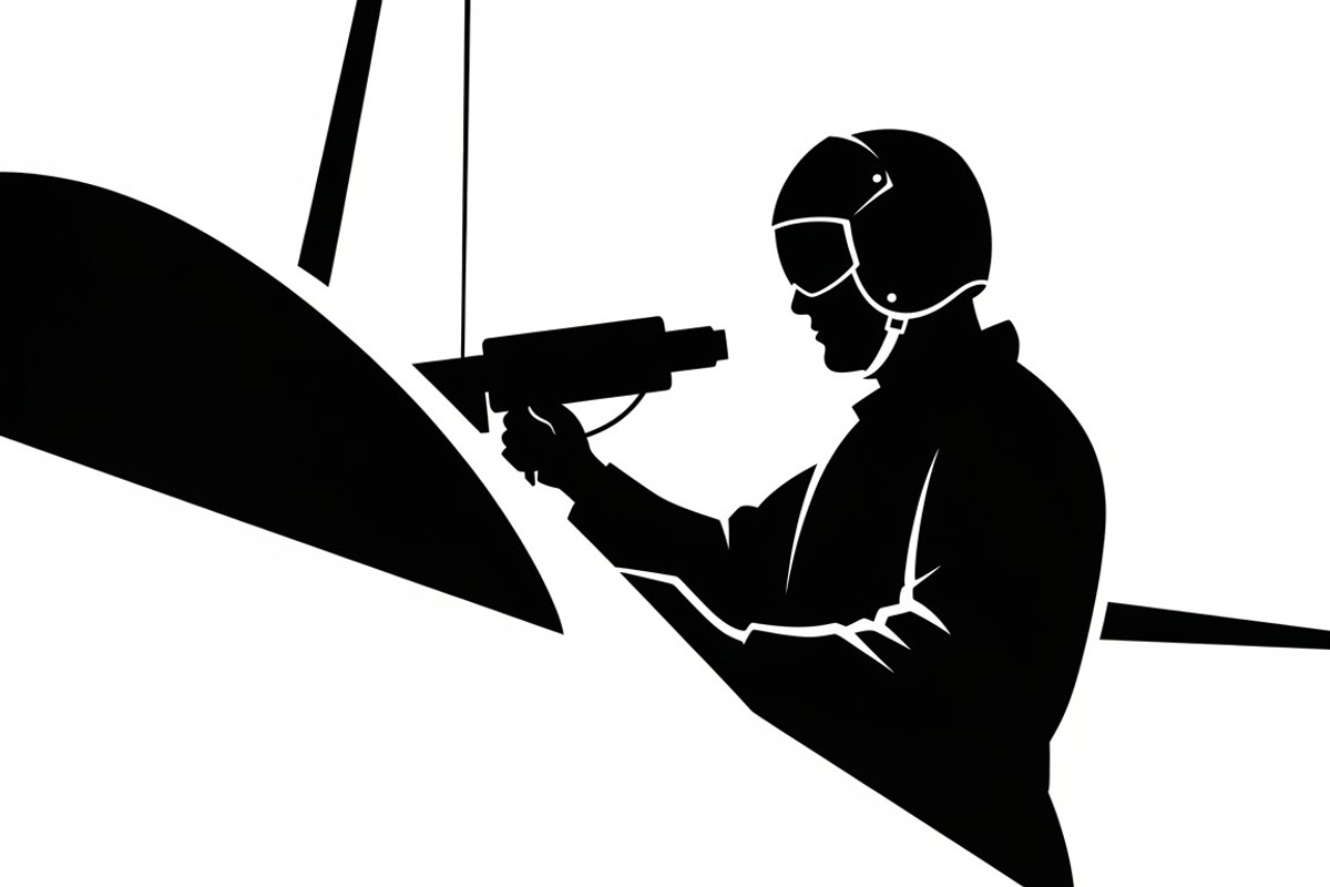 collection of pilot silhouettes, an Illustration by Amazin_art (Photo 5 of 29)