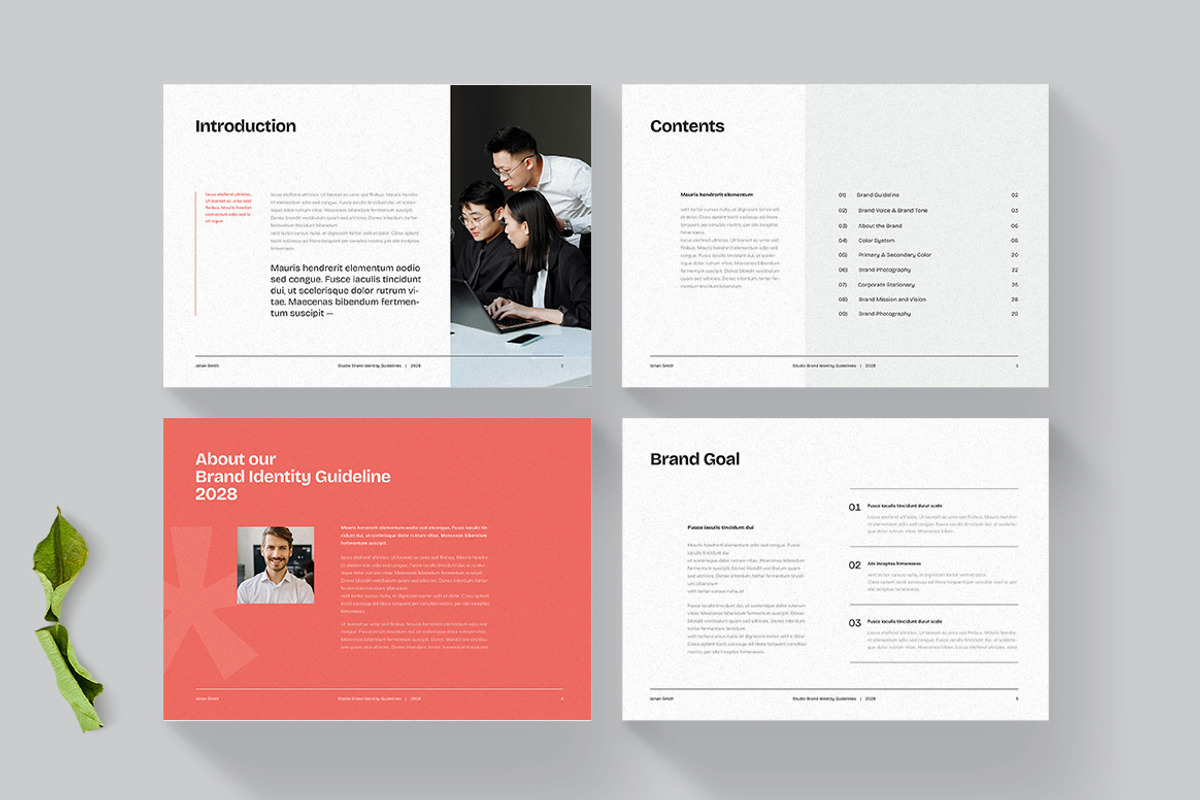 Brand Guidelines Template | Canva, a Brochure Template by HiveArts (Photo 2 of 7)
