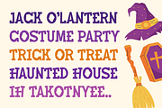 Spooky Muffin - Halloween Font, a Serif Font by Pekotype (Thumbnail 6 of 12)