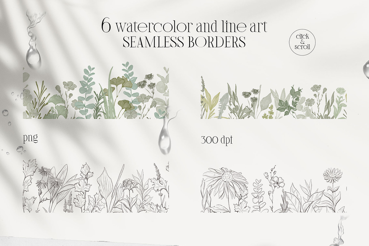 PLANTS & HERBS illustrations set, a Healthcare Illustration by Yuliia Lashevska (Photo 7 of 14)