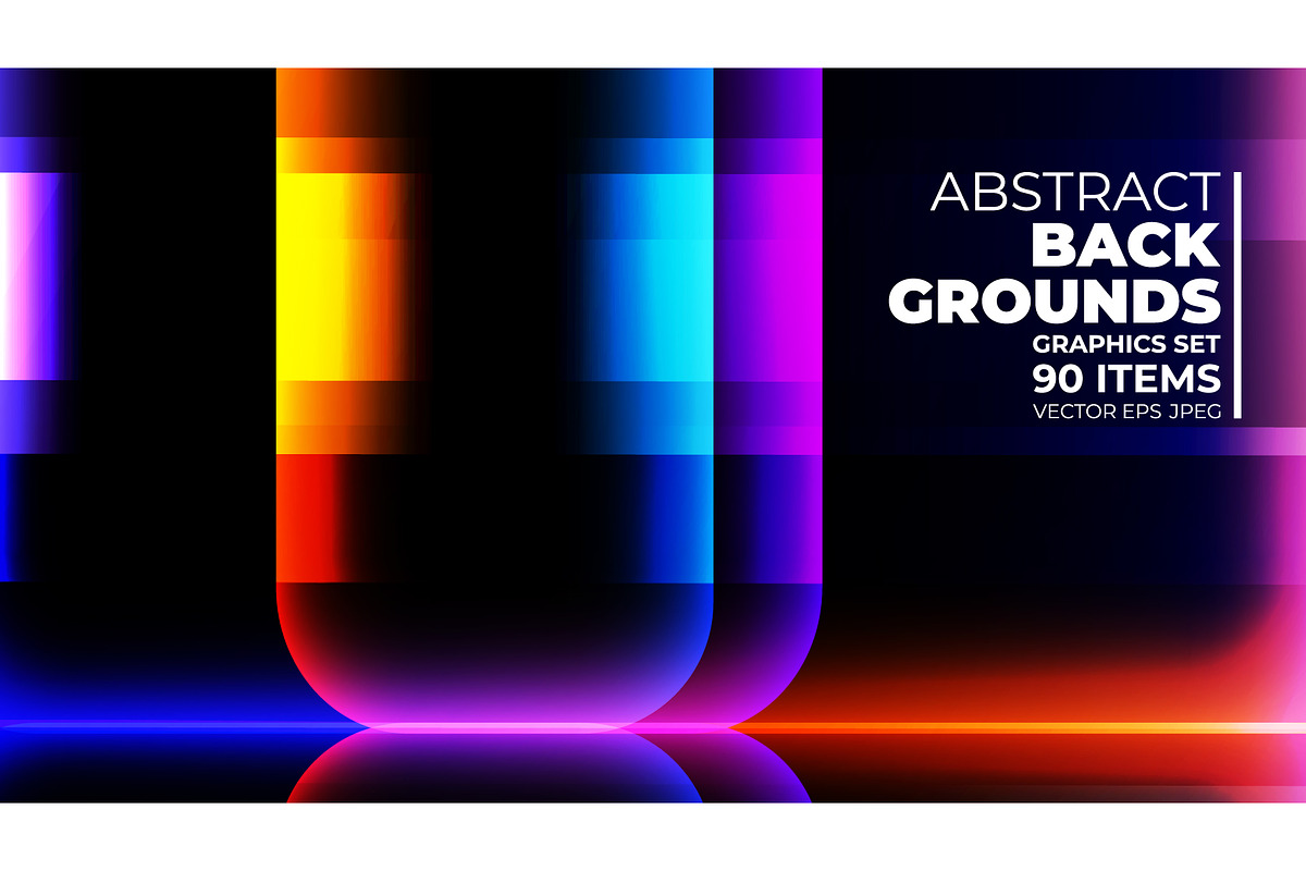 Abstract Backgrounds Graphics Set, a Background Graphic by Finevector (Photo 1 of 9)