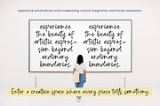 Shadow Path Rough Handwritten Font, a Script Font by Letterena Studios Script (Thumbnail 8 of 10)
