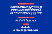Swingman V2 Baseball Font, a Font by MightySHORT (Thumbnail 3 of 7)
