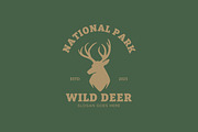 Deer Head Silhouette Design, a Branding & Logo Template by Signatoro (Thumbnail 2 of 2)