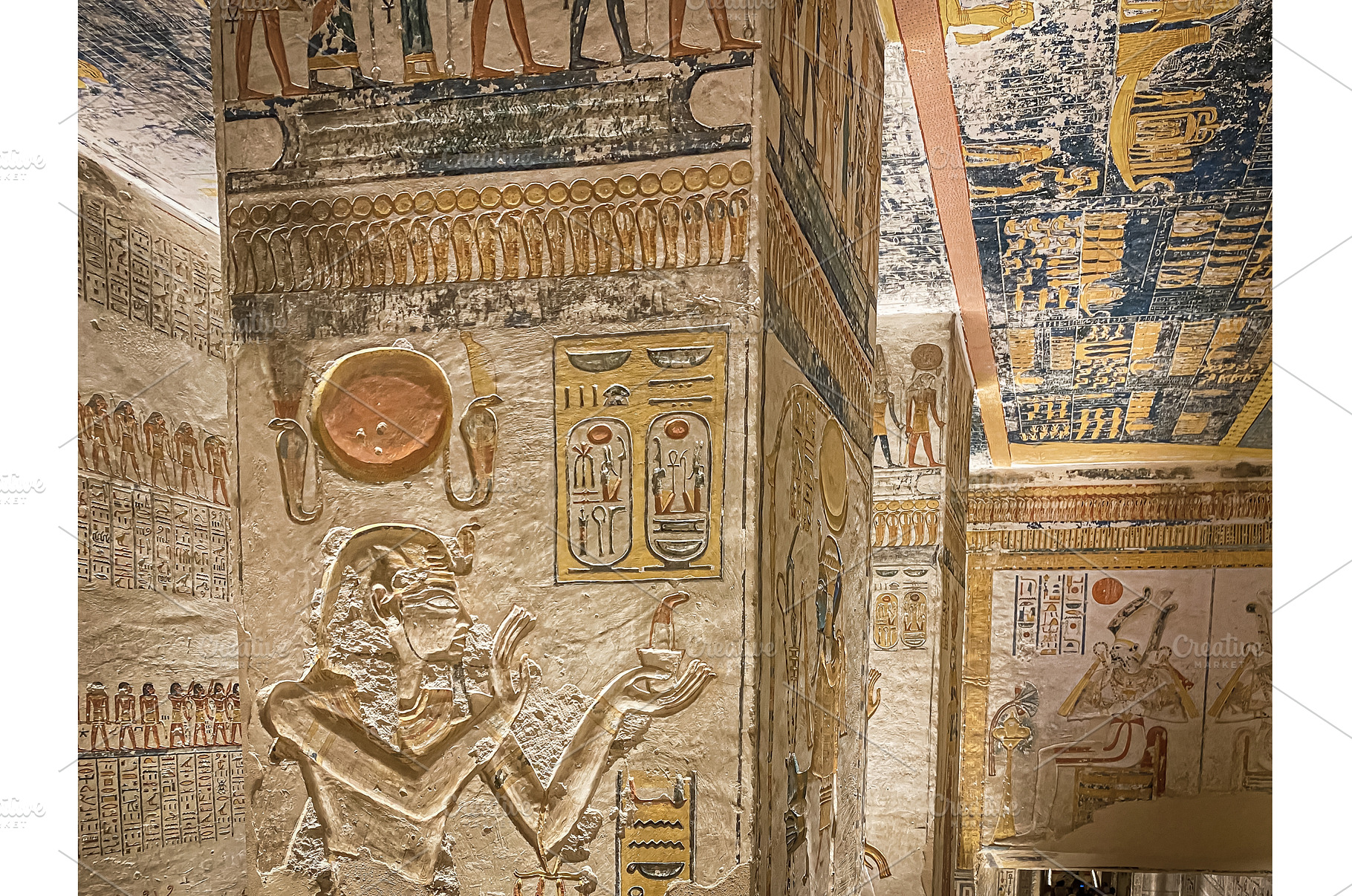 Tomb of Memnon KV9 in the Egyptian, an Architecture Photo by TatsianaSalauyova