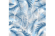 Tropical Leaves Seamless patterns, an Illustration by GraphicMarket (Thumbnail 4 of 5)