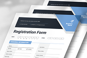 Registration Form, a Flyer Template by SquidPixey (Thumbnail 3 of 6)