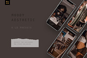 4 Moody Aesthetic Lightroom Presets, a Preset Add-On by SHOOM HOUSE (Thumbnail 2 of 8)