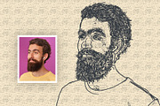 Vintage Art Effect, an Action Add-On by DesignCave (Thumbnail 5 of 5)