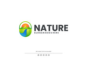 Gradient Modern Nature Logo Design, a Branding & Logo Template by Artnivora.Std (Thumbnail 1 of 3)