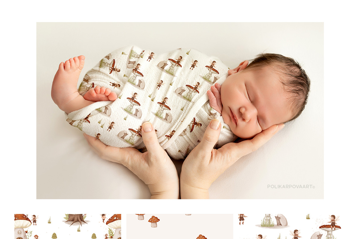 Mushroom Fairies. Kids collection, an Animal Illustration by polikarpovaart (Photo 10 of 15)