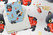 3 Seamless patterns with kittens, an Animal Illustration by Azuzlikus (Thumbnail 2 of 3)