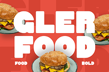 Gler Food Display Font