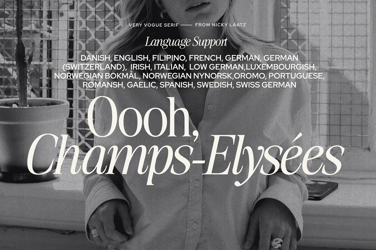 The Very Vogue Serif Family, a Serif Font by Nicky Laatz (Photo 29 of 37)