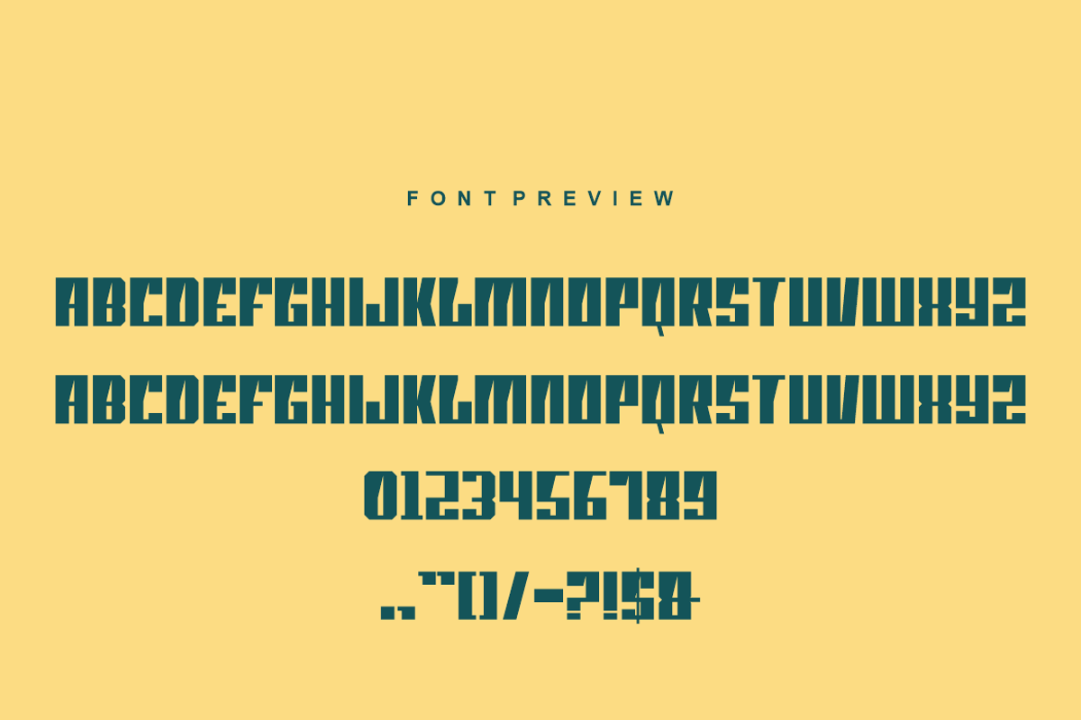 Biger Heroes - Font, a Sans Serif Font by artchiles_design (Photo 4 of 5)