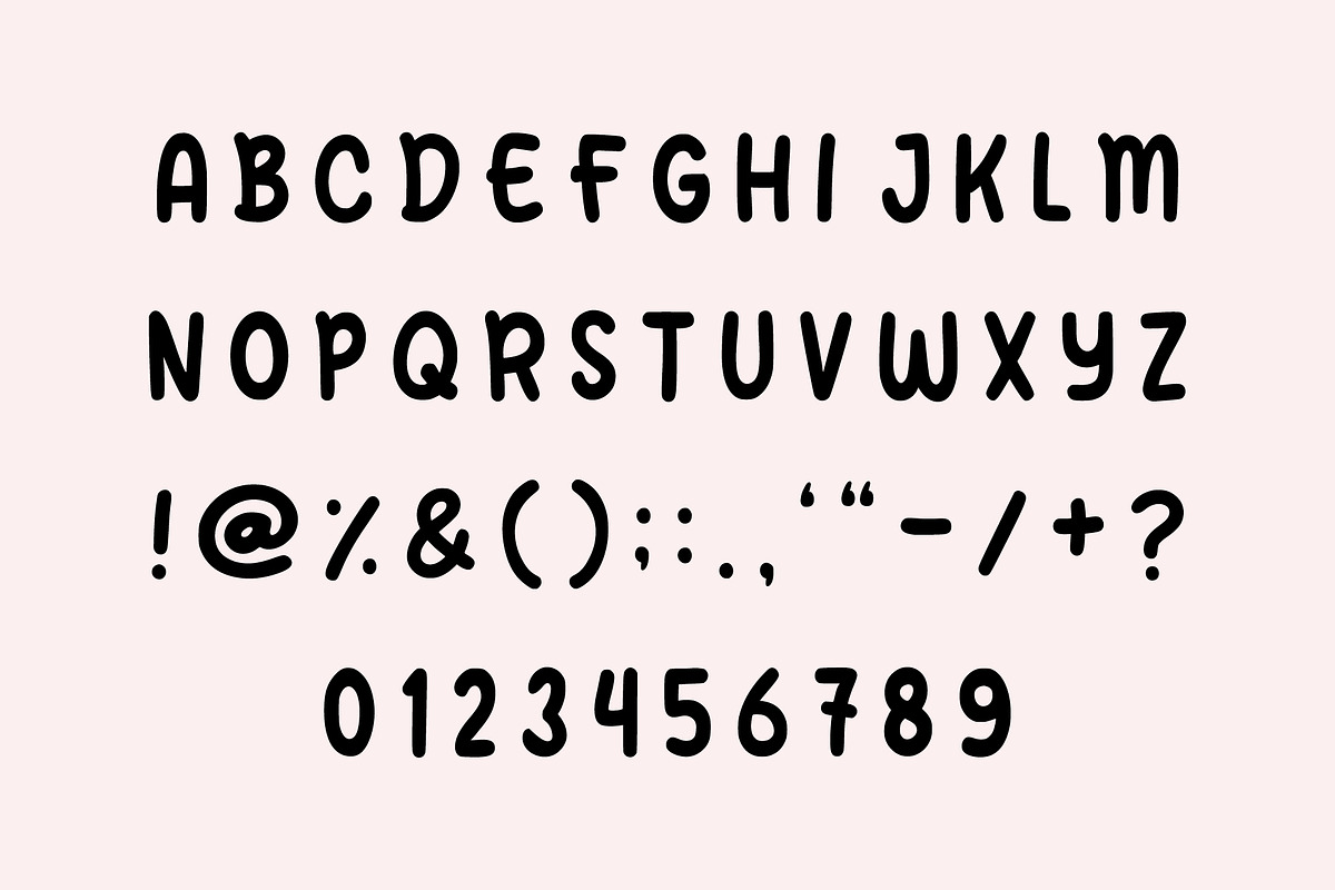 Birthday Sunday - Kids Font, a Sans Serif Font by Limited.studio (Photo 5 of 5)