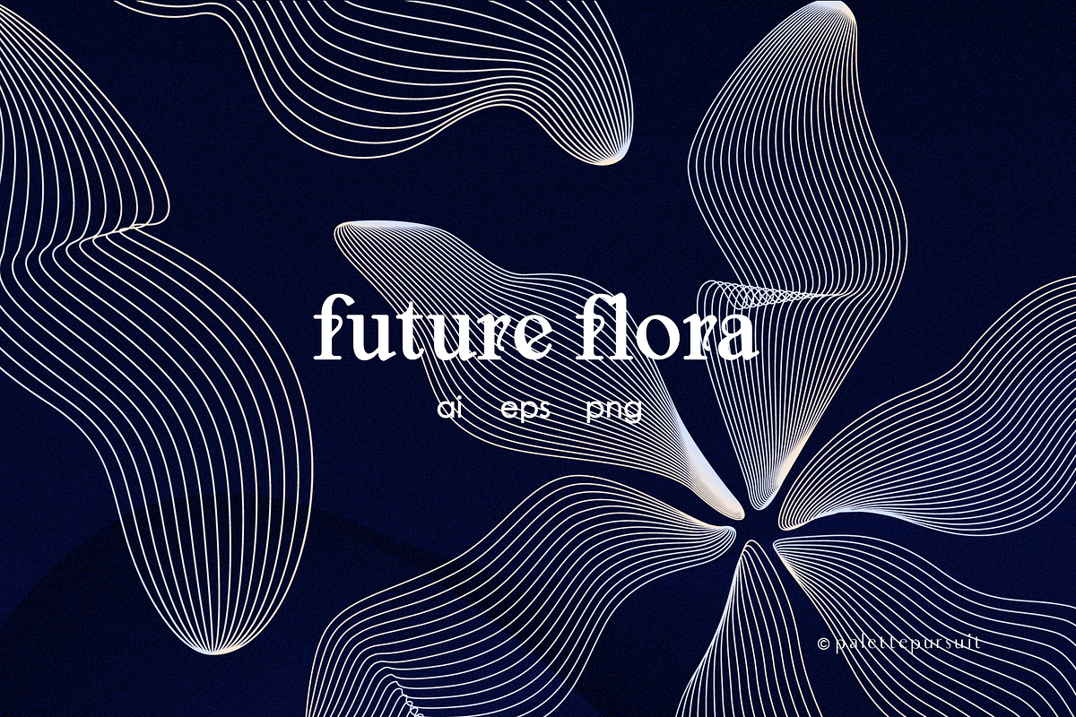 Future Flora futuristic vector, an Illustration by Palette Pursuit (Photo 1 of 12)