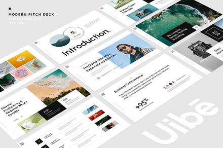 Uibe Presentation Template Design, a Presentation Template by Rocketstill