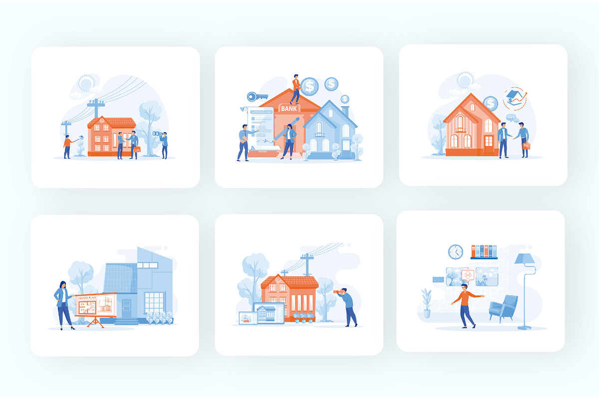 Real Estate Business set bundle, a Person Illustration by alwie99d (Photo 7 of 7)
