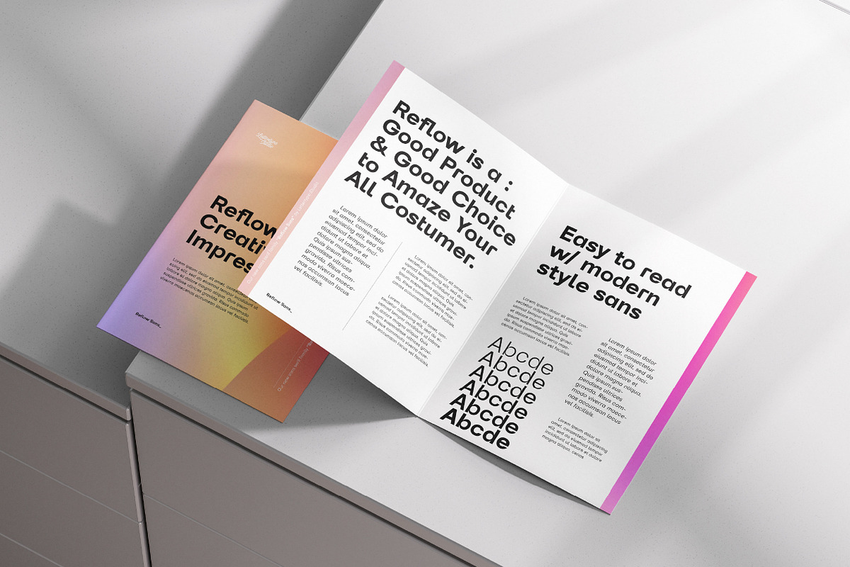 Reflow Sans | Modern & Geometric, a Sans Serif Font by Lettertype Studio (Photo 3 of 15)