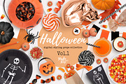 Halloween scene creator, a Books & Magazine Mockup by Make Beautiful Things (Thumbnail 1 of 5)