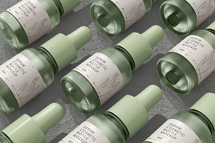 Dropper Bottle Mockup, a Packaging Mockup by zphotographystudio