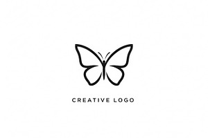 Minimalist Butterfly Logo, a Branding & Logo Template by Logocreative