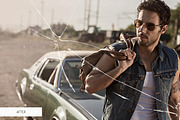 Broken Glass Overlays Photoshop, a Plug-in Add-On by FixThePhoto (Thumbnail 31 of 32)