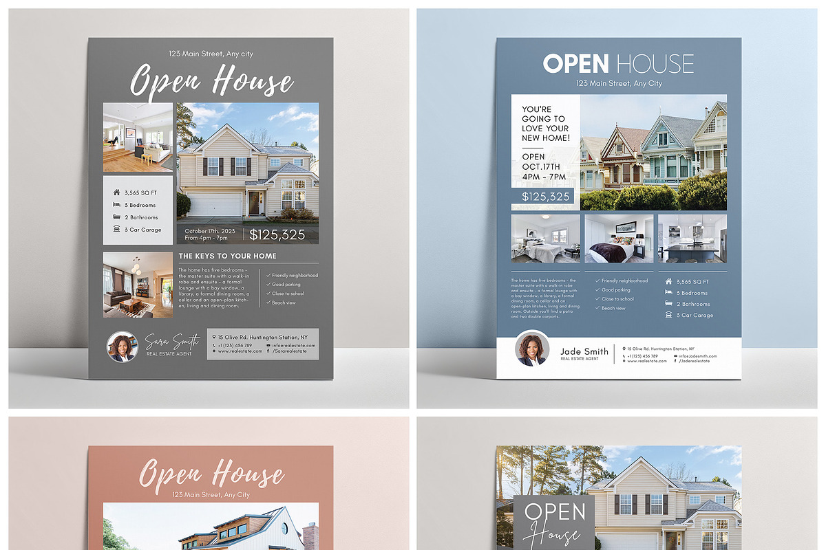 18 Real Estate Flyer Bundle | Canva, a Flyer Template by BrochuresFactory (Photo 5 of 7)