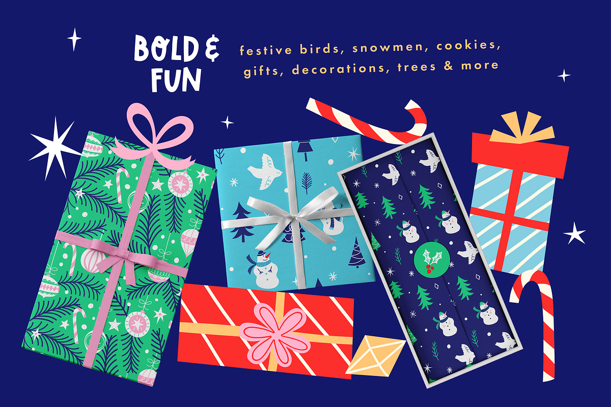 Merry & Bright Graphic Collection, a Seasonal Illustration by rouxsupplyco (Photo 5 of 11)