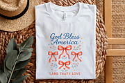 God Bless America PNG, Coquette 4th, an Illustration by SharpMarketplace (Thumbnail 5 of 9)
