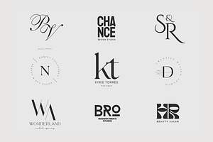 Canva Elegant Aesthetic Modern Logo