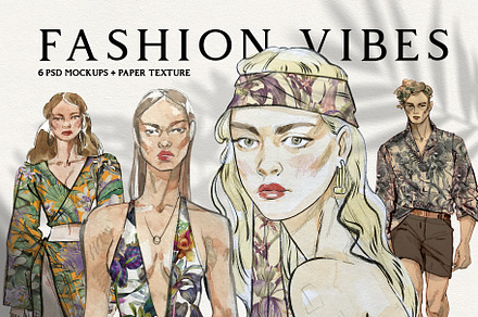 Fashion vibes. Apparel mockups, a Shirt Mockup by emeraldthue