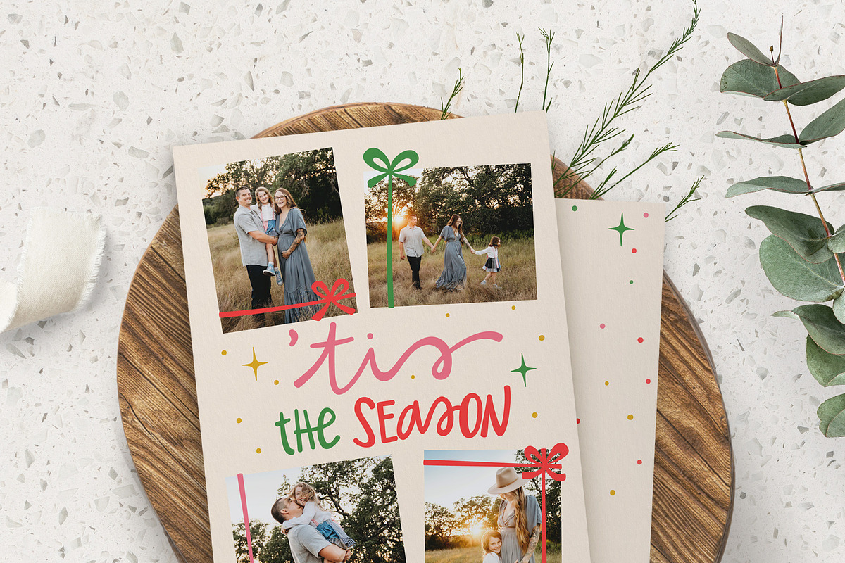Christmas card templates 2023, a Card Template by 7th Avenue Designs (Photo 14 of 21)