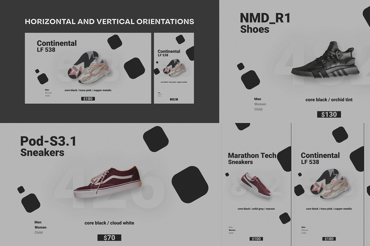 Sneakers Shoes Promo After Effects, a Templates & Theme by FlashFXbox (Photo 1 of 2)