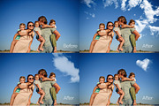 50 Single Clouds Photo Overlays preview 4