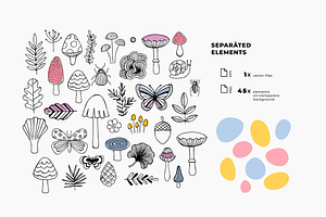 Mushroom Illustrations