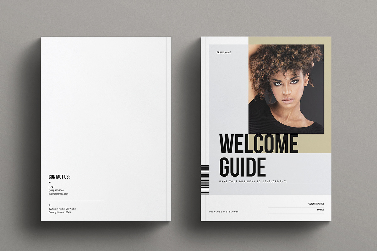 Welcome Guide Template, a Brochure Template by E-Type (Photo 7 of 7)