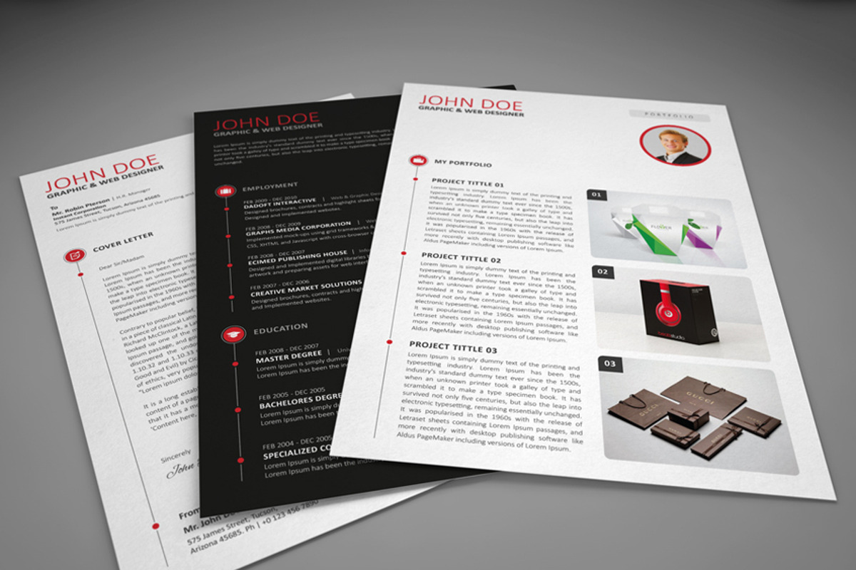 Clean Resume / CV, a Resume Template by RQ Designs (Photo 5 of 13)