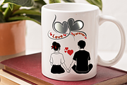 Love Forever PNG Retro Valentine, a Graphic by Vector Portal (Thumbnail 5 of 5)
