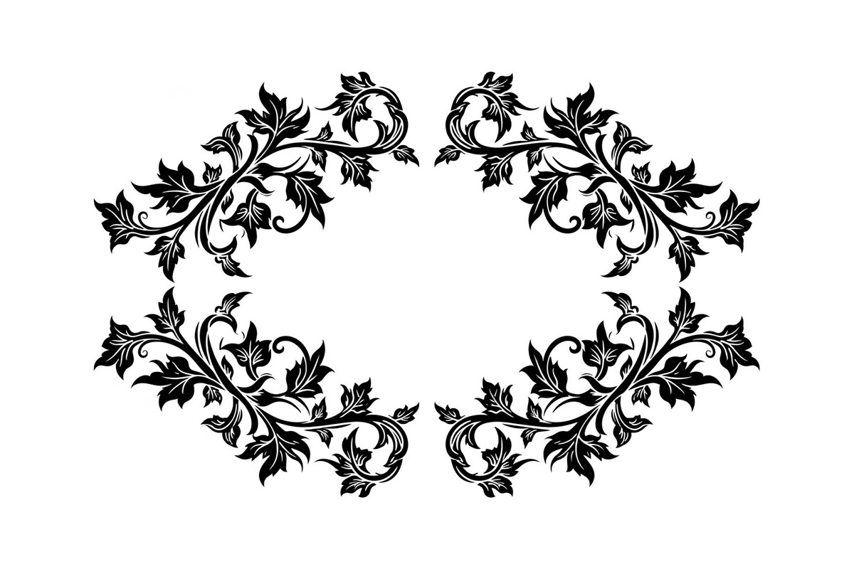 Floral Frame Ornament Vector Bundle, an Illustration by Designs_River (Photo 49 of 51)