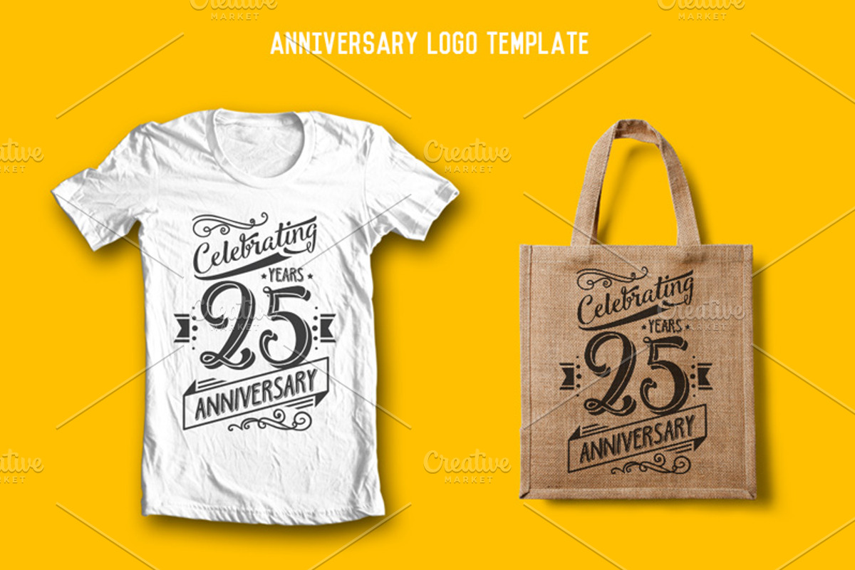 Anniversary Logo Template, a Branding & Logo Template by The Design For Co. (Photo 3 of 5)