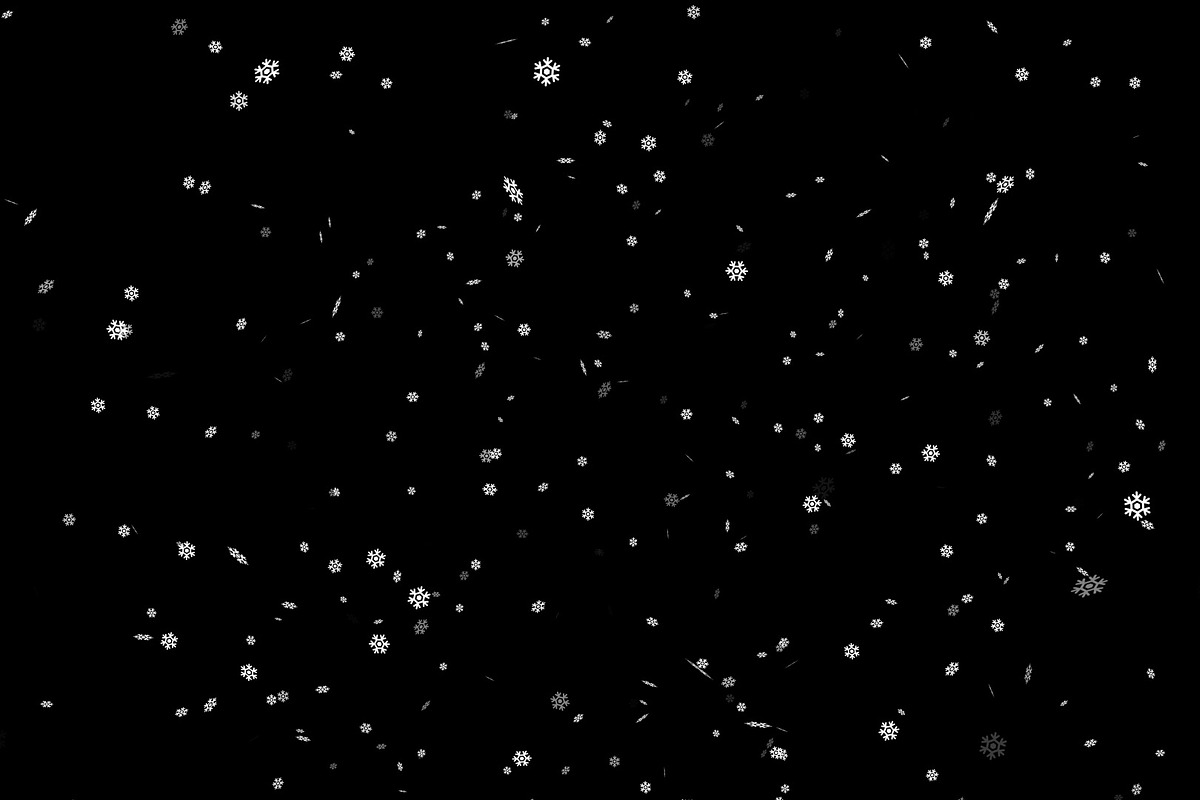 Snow Falling Loop Overlay AEP