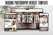 Wedding Photography Webiste Template