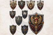 Monster Hunter Trophies PNG cliparts, a Decorative Illustration by ThatsDesignArt (Thumbnail 4 of 11)