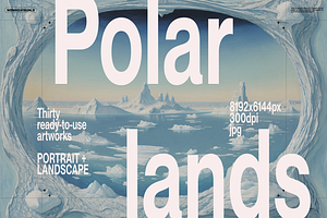 Polar Lands Illustrations