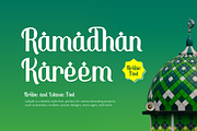 Laliyah - Arabic Ramadhan Font, a Sans Serif Font by Iqsiart Studio (Thumbnail 2 of 8)