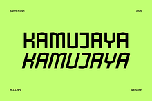 Kamujaya Font